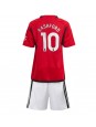 Manchester United Marcus Rashford #10 Kotipaita Lasten 2023-24 Lyhythihainen (+ shortsit)